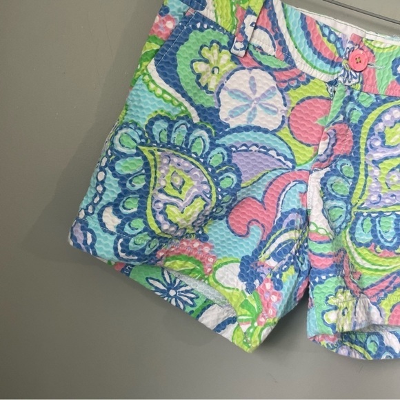 Lilly PULITZER Callahan cotton shorts size 2 - Picture 5 of 10
